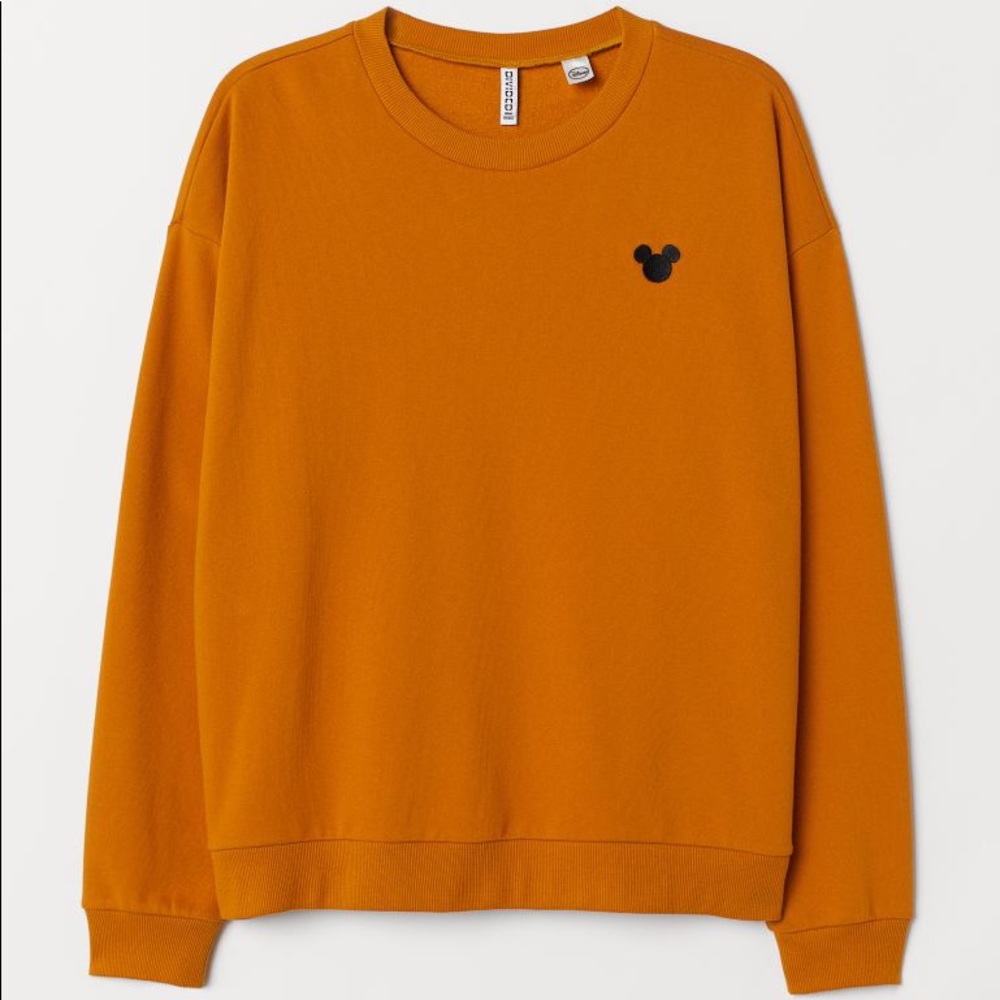 Mustard Mickey Mouse Sweatshirt🌻